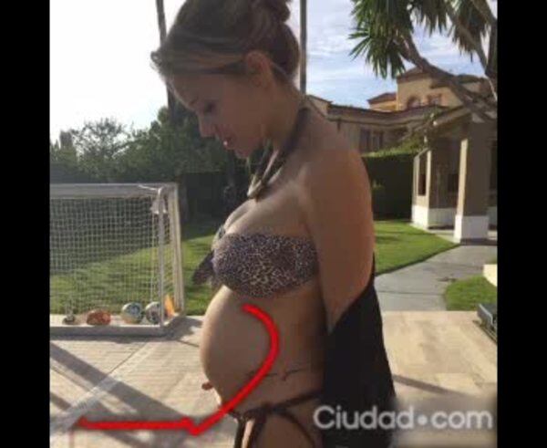 Los latidos del corazón del tercer hijo que espera Evangelina Anderson