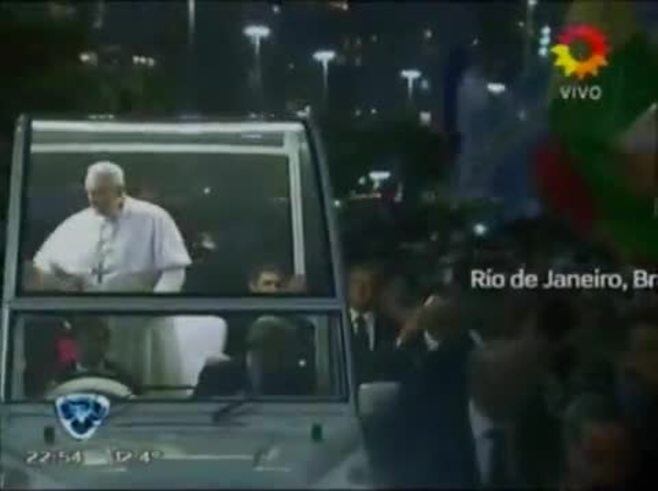 La dedicatoria del falso Papa para la Selección en la final del Mundial 