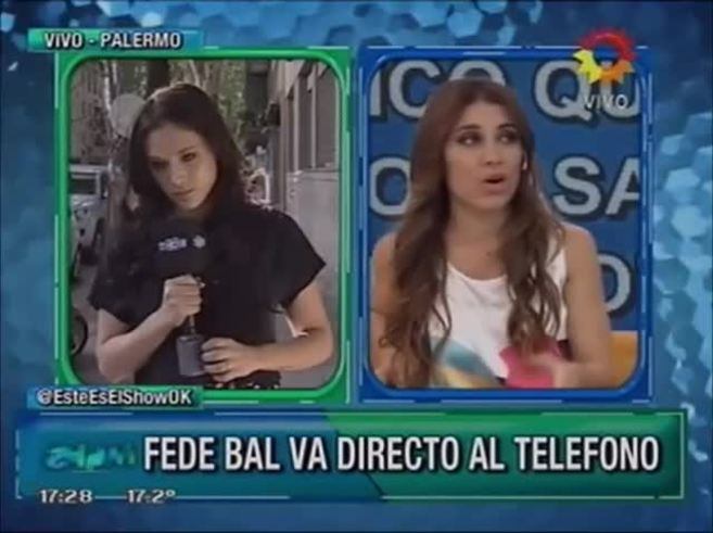 La respuesta de Barbie Vélez en Este es el show, tras los mensajes íntimos de Flor Marcasoli y Fede Bal