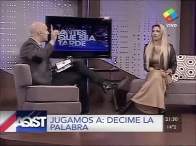 Decime la palabra, ¡si la sabés! La perlita de Claudia Ciardone en Antes que sea tarde