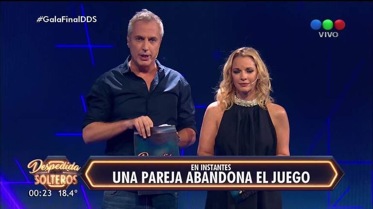 Antonella y Lucho se quedaron afuera de la gran final de Despedida de solteros