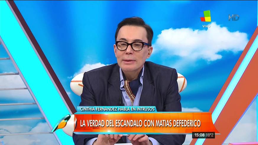 Cinthia Fernández habló de los mensajes hot que recibió Defederico y reveló la identidad de la mujer