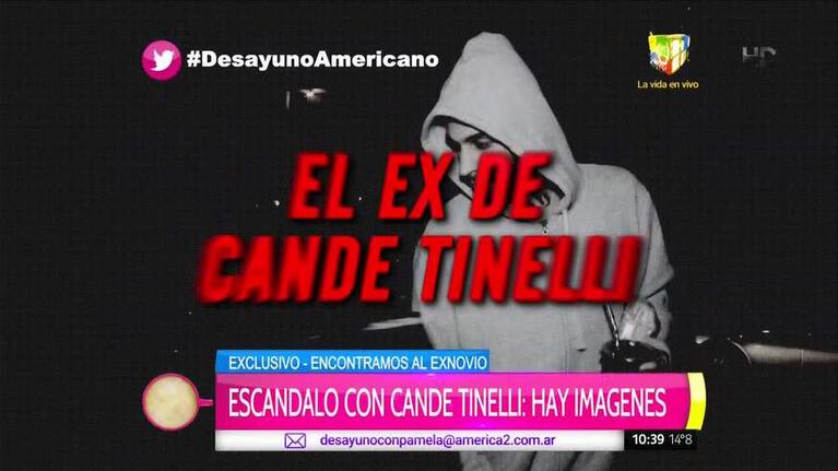La reacción de Rodrigo, el ex de Candelaria Tinelli, después de las explosivas acusaciones de ella tras la separación: "La cámara, no"