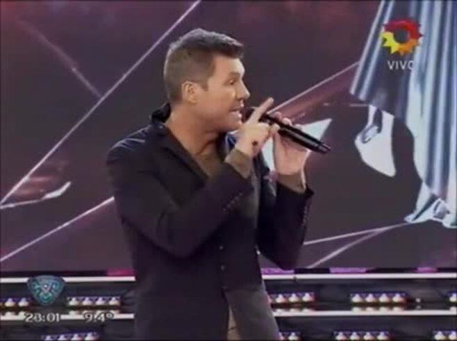 Marcelo Tinelli y una pícara advertencia a Soffritti: "Vos sabrás lo que hacés arriba del escenario, pero abajo..."