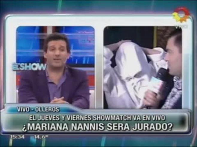 La desopilante entrevista al “fantasma” de  Charlotte Caniggia