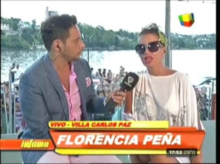 Florencia Peña reveló qué le aconsejó la Coca Sarli cuando decidió sacarse lolas hace 20 años