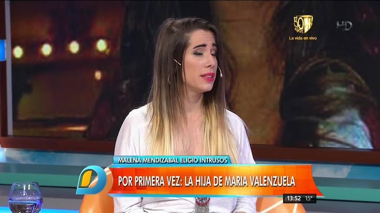 Malena contó los motivos de la profunda depresión de su madre, María Valenzuela: "La destrozó la muerte de su amigo y perder los ahorros de toda su vida"