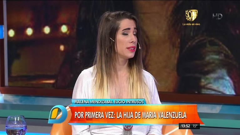 Malena contó los motivos de la profunda depresión de su madre, María Valenzuela: "La destrozó la muerte de su amigo y perder los ahorros de toda su vida"