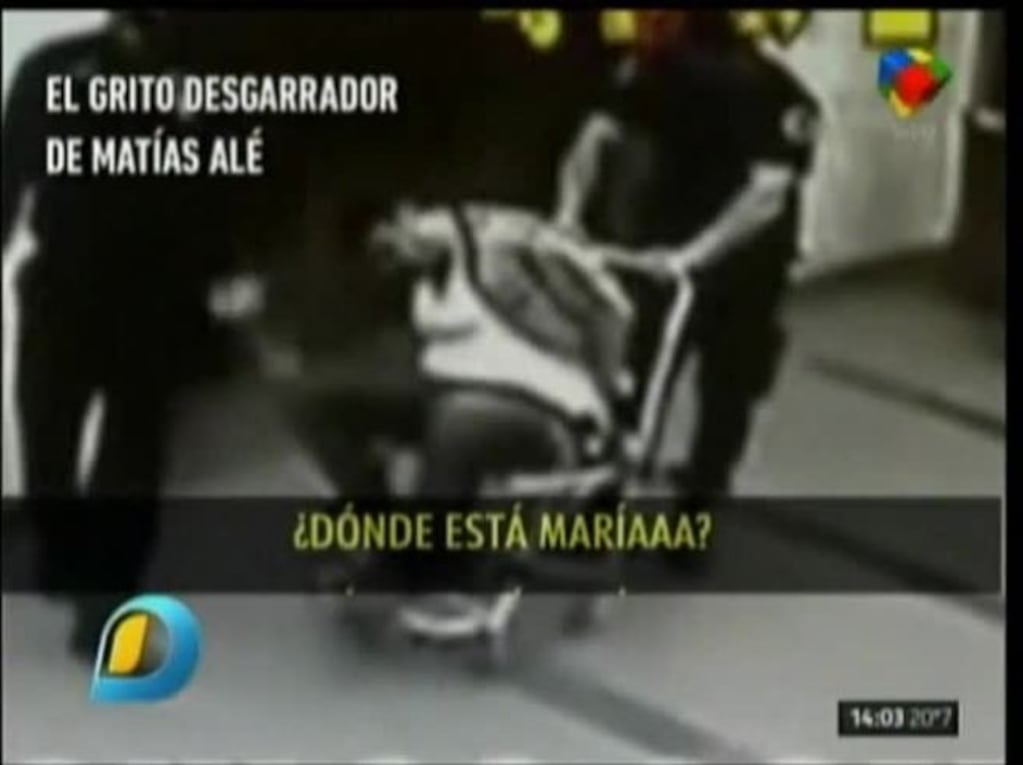 Los audios de los gritos de Matías Alé tras ser detenido: ¿delirio místico?