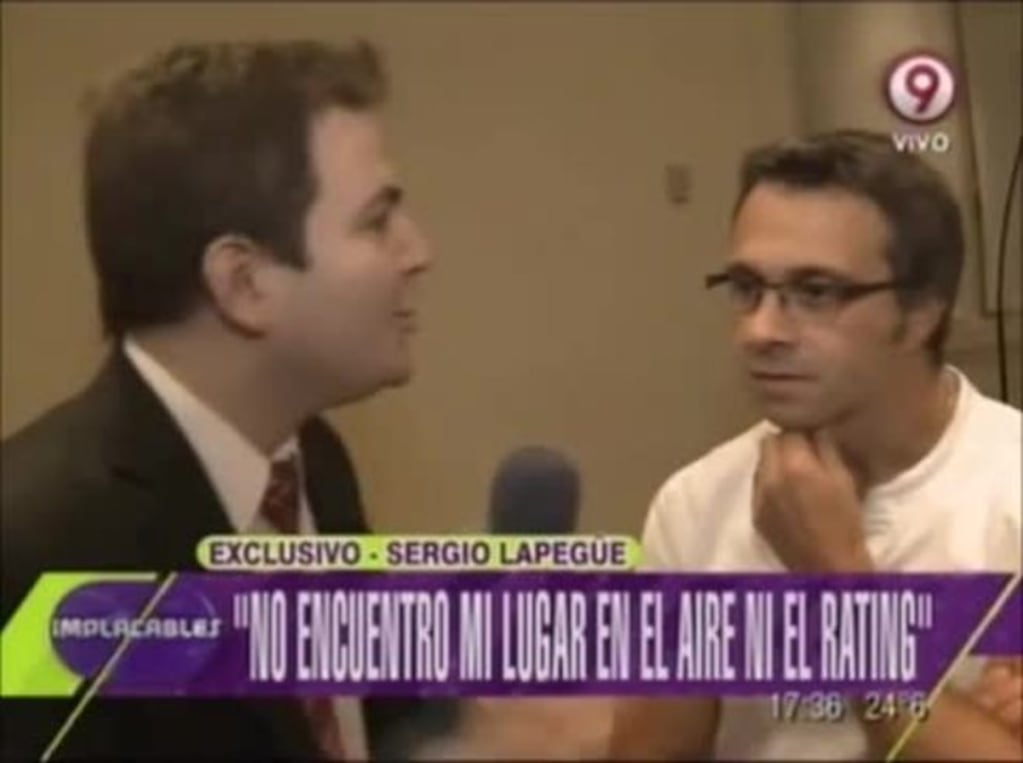 Sergio Lapegüe: "Hay química con Maru Botana, pero no encuentro mi lugar ni el rating"