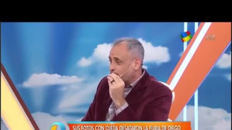 Marcos Di Palma le responde en Intrusos a Diego Maradona sobre su supuesto romance con Verónica Ojeda