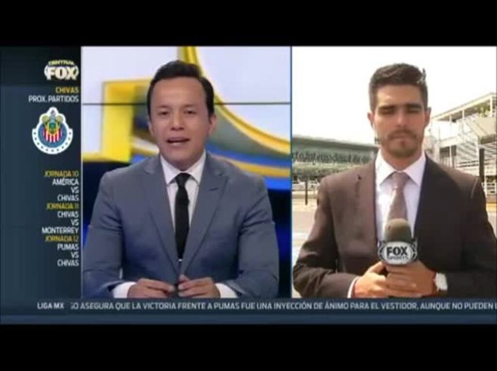 ¡Tremendo momento en vivo! Un periodista de Fox Sports fue atropellado durante en móvil