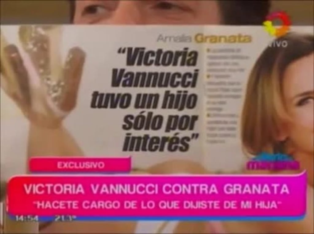 Victoria Vannucci disparó contra Amalia Granata: “Molestó a mi marido e hicimos el pedido para que la despidan”
