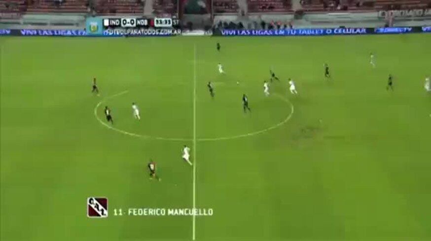 El romántico festejo del goleador de Independiente, y la respuesta de su novia en Twitter