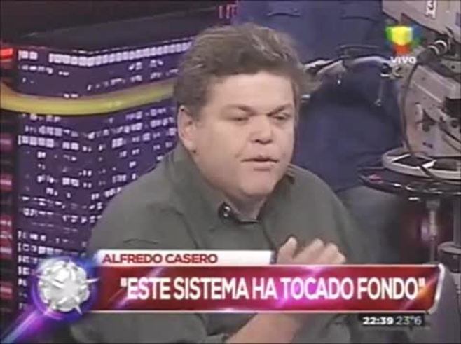 Alfredo Casero abandonó Intratables en vivo