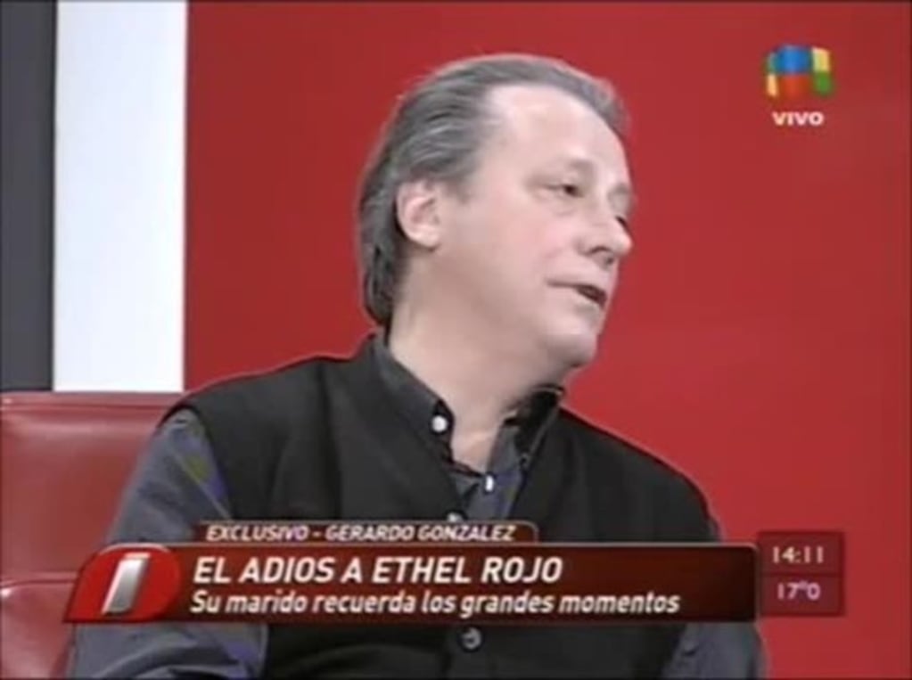 Conmovedor momento en TV: Rial y un momento especial con el viudo de Ethel Rojo