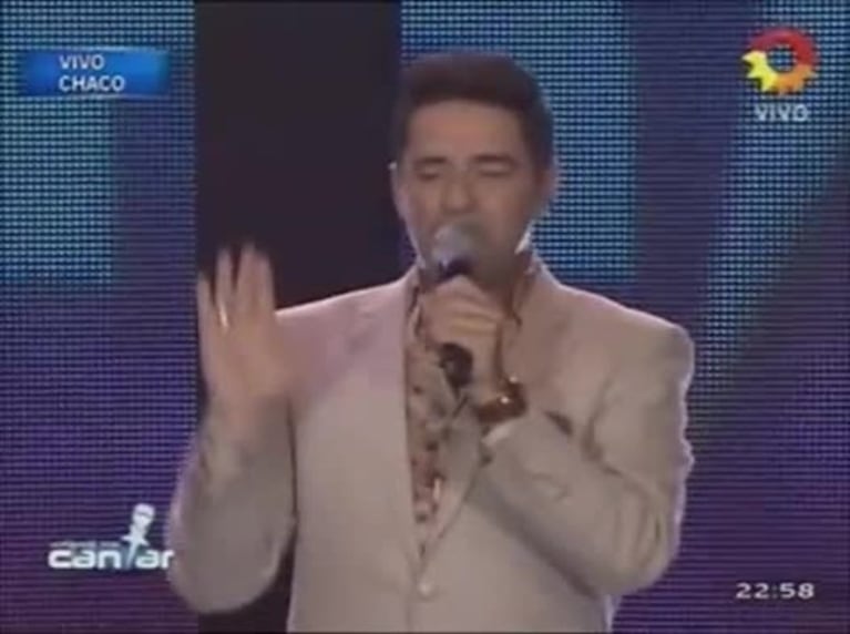 Un joven toba deslumbró y conmovió hasta las lágrimas en Soñando por cantar 2012