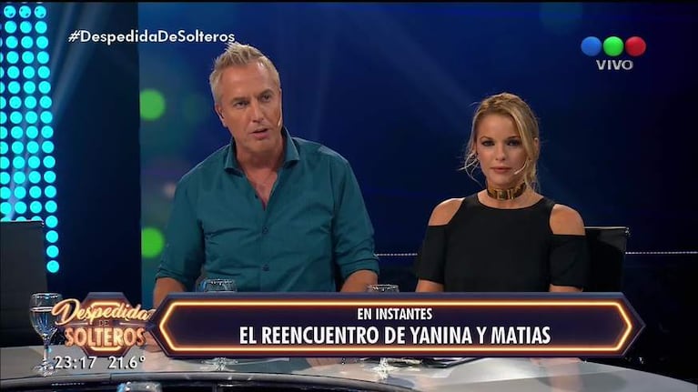 La crisis de llanto de Matías tras reencontrarse con Yanina en Despedida de solteros