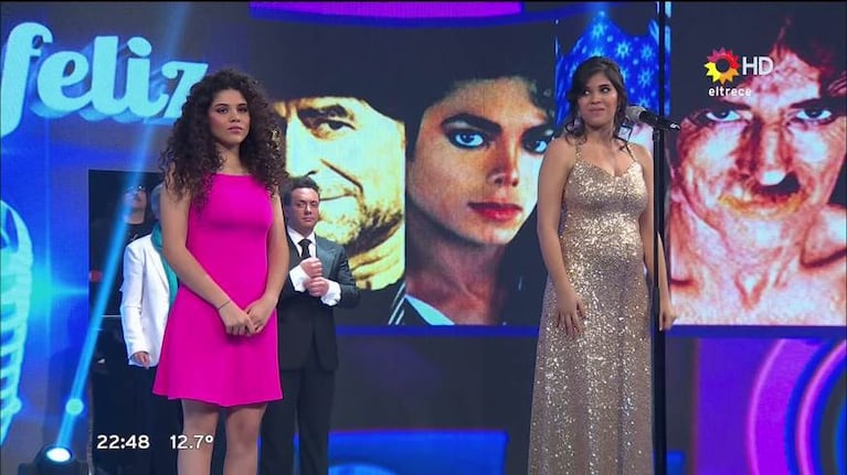 Mirá la imitación a Whitney Houston en Hacelo feliz