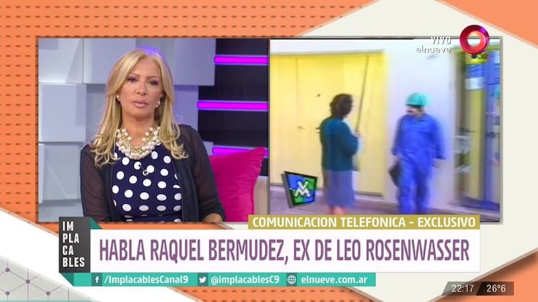 Habló la ex de Leo Rosenwasser: "Ya había tenido dos paros; mientras estuvo conmigo, siempre tomó la medicación. Después, no sé"