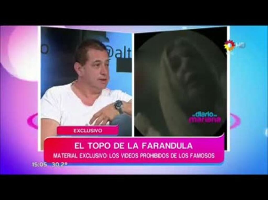 El espía de los famosos que reconoció ser el hombre del supuesto video hot de Ayelén Paleo