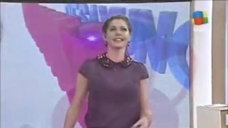 Pamela David, diosa total: su look súper sensual de transparencias y mini short en Desayuno Americano
