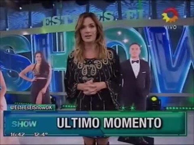 Nazarena Vélez, descompensada