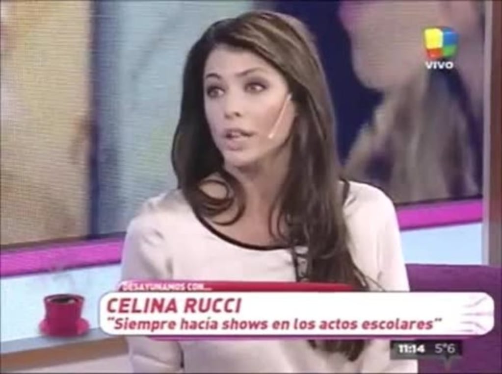 Celina Rucci confesó que quedó embarazada en su debut sexual