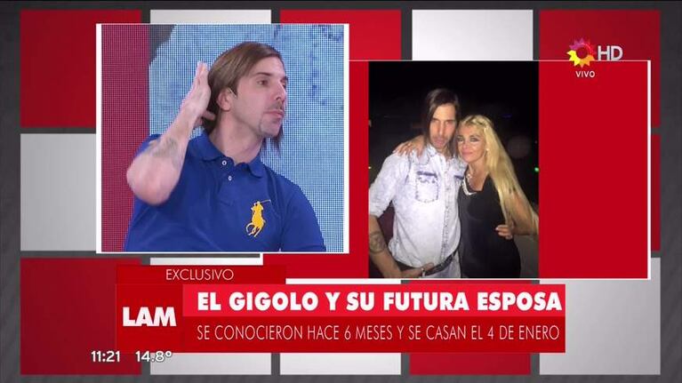 ¡Insólito! El picante cruce de Nancy Pazos con El Gigoló… ¡que terminó de un modo muy particular!