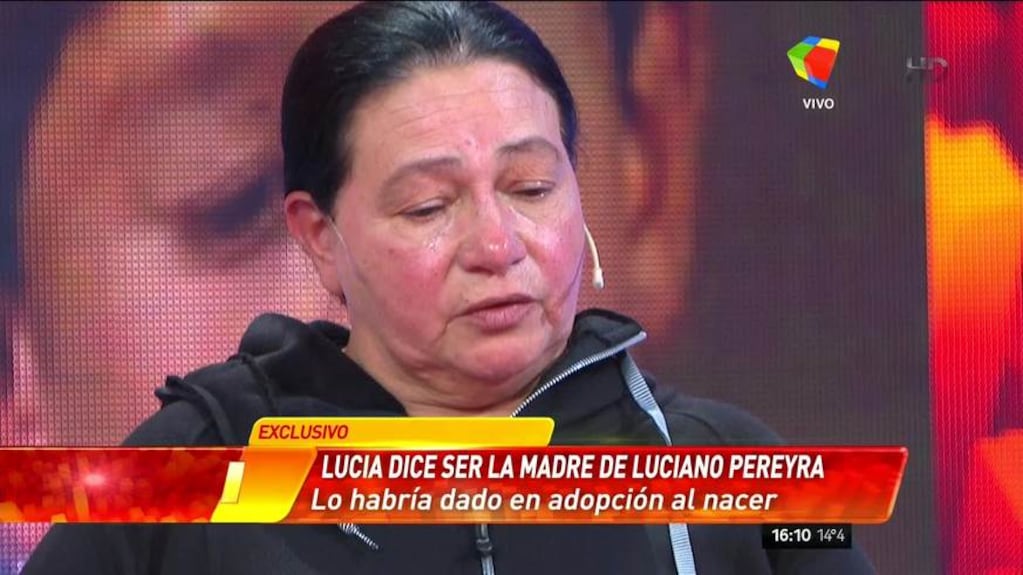 El conmovedor relato de la mujer que asegura ser la madre biológica de Luciano Pereyra
