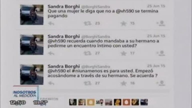 El descargo de Sandra Borghi tras sus explosivos tweets contra Víctor Hugo Morales