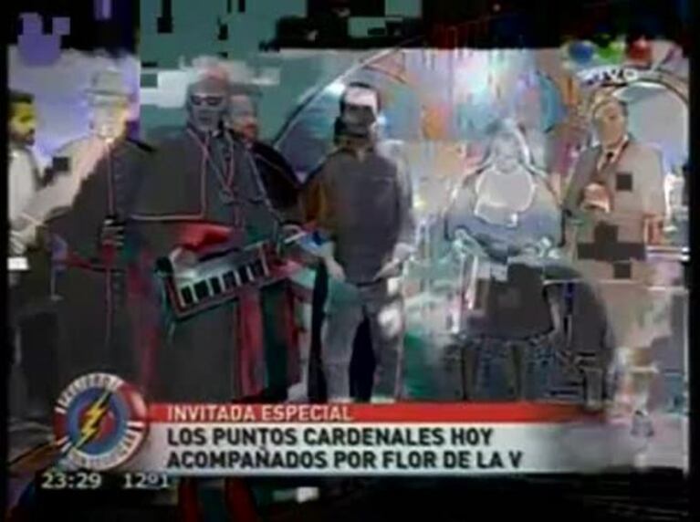 La divertida participación de Flor de la V en Sin Codificar: ¡se sumó a Los Puntos Cardenales! 