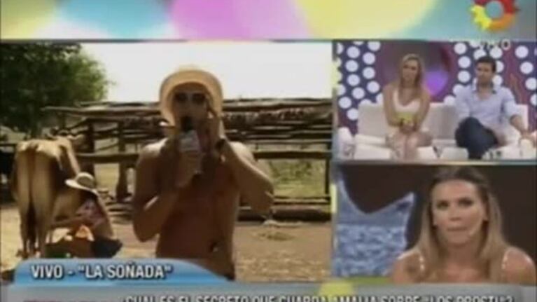 Soñando por bailar: fuerte cruce entre Amalia Granata y Facundo de Los Prosti