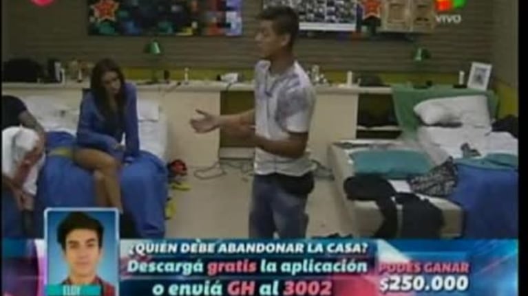 El video de la enardecida discusión entre Brian y Valeria