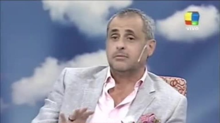 El atrevido "acoso” de Adriana Barrientos a Jorge Rial: : ¡mirá el video!
