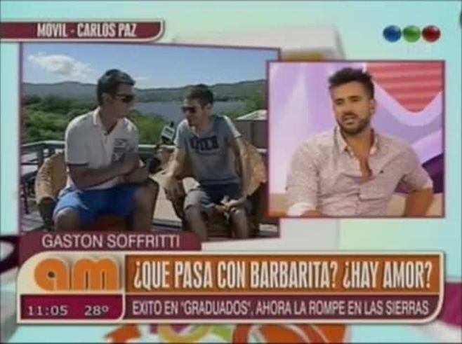Gastón Soffritti: "Barbarita es una mujer, no es una niña como dice Nazarena"