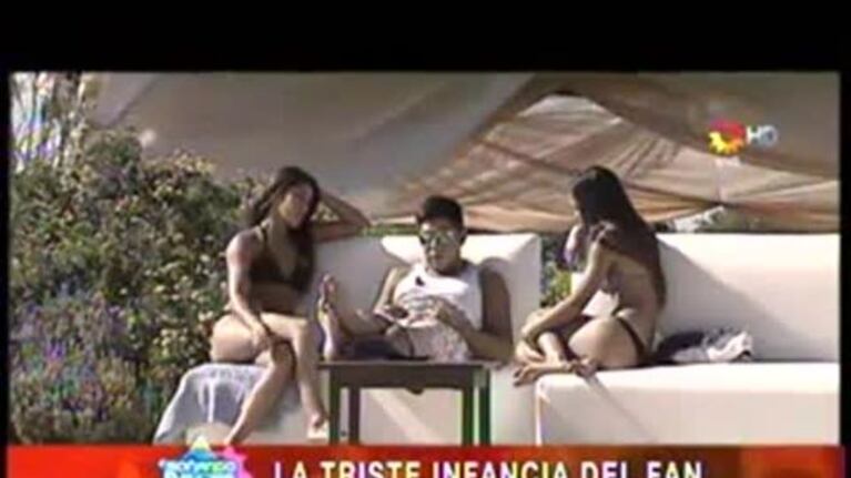 El fan de Wanda y una dramática confesión sobre su infancia