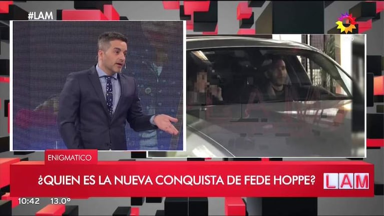 ¿Nueva conquista? Fede Hoppe, infraganti a las 7 de la mañana… ¡con una azafata de Guido Kaczka!