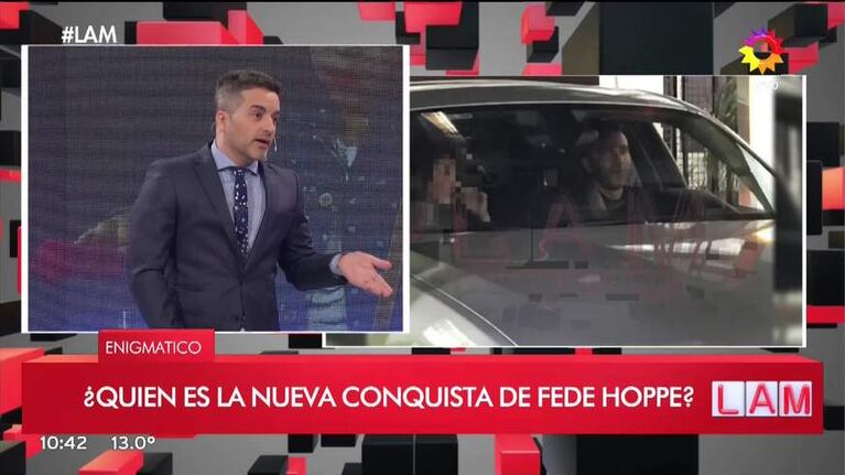¿Nueva conquista? Fede Hoppe, infraganti a las 7 de la mañana… ¡con una azafata de Guido Kaczka!