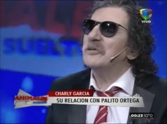 Charly García, íntimo con Alejandro Fantino