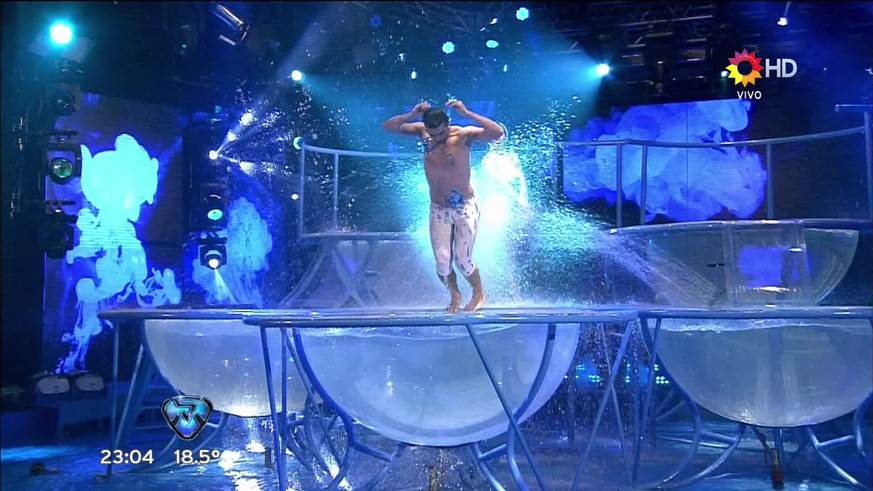 El cruce de Marcelo Polino con Pedro Alfonso tras su performance en ShowMatch
