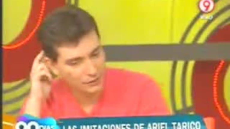 La desopilante imitación de Ariel Tarico a Flor de la V en 90 días o menos