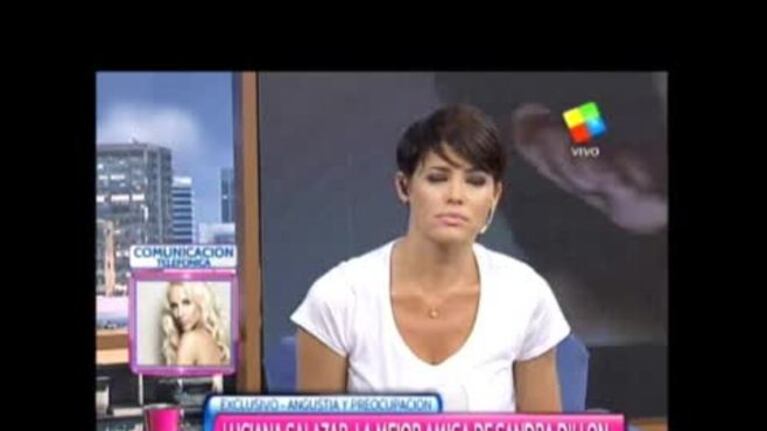Luciana Salazar y la salud de Ornella Pugliese: "Iban a operarla esta mañana pero no estaba compensada en sus valores"
