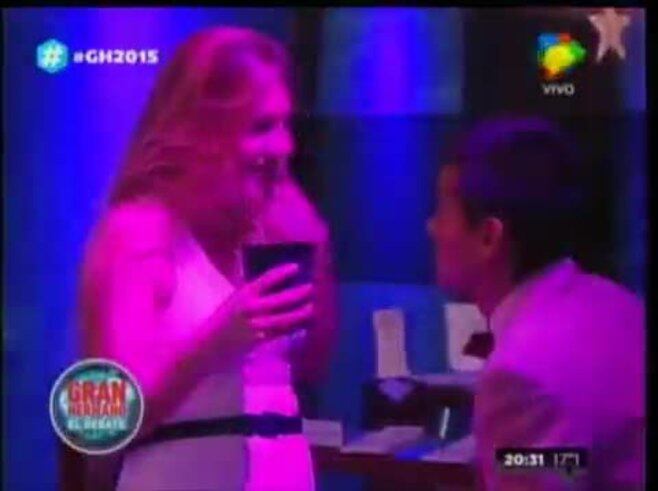 La pelea de Brian y Marian en Gran Hermano 2015