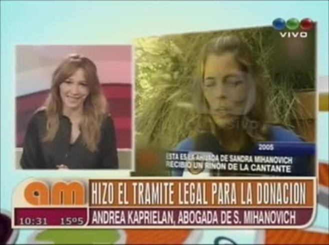 La palabra de Vane, el hermano de Sandra Mihanovich: “Está muy bien, recuperándose”