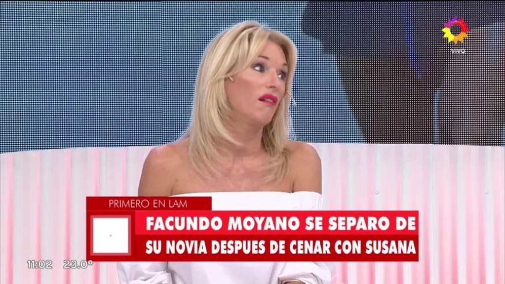 Facundo Moyano, ¿separado de su novia modelo tras las fotos infraganti de su cena con Susana Giménez?: la reacción del político ante la consulta