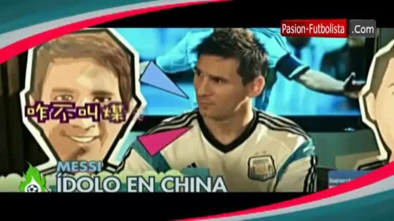 La insólita y divertida entrevista que la TV de China le hizo a Lionel Messi