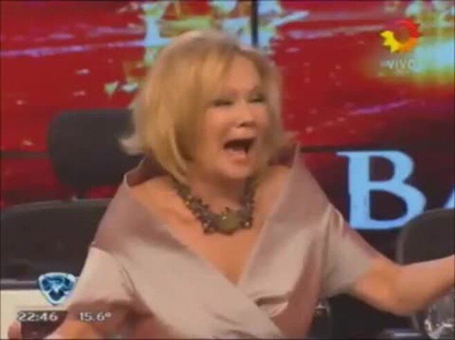 ShowMatch: El gesto de disculpas de Nacha Guevara a Fátima Florez