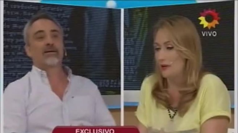Carmela Bárbaro le ofreció ¡al aire! a Luis Bremer ser el padrino de su hijo