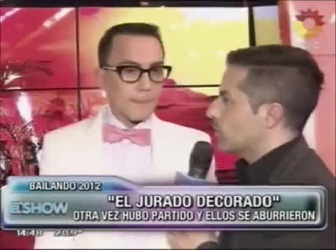 Qué hace el jurado de Bailando 2012 cuando Marcelo Tinelli juega al fútbol
